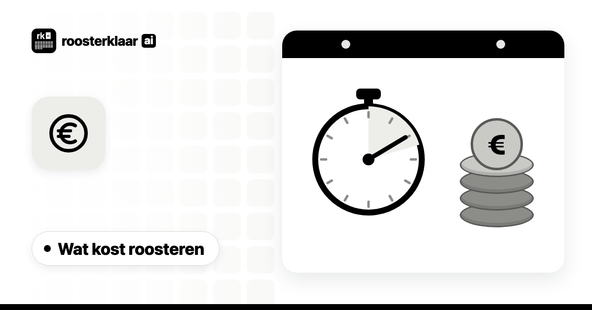 Kopbeeld bij het artikel: Wat kost handmatig roosteren écht? De rekensom die niemand maakt